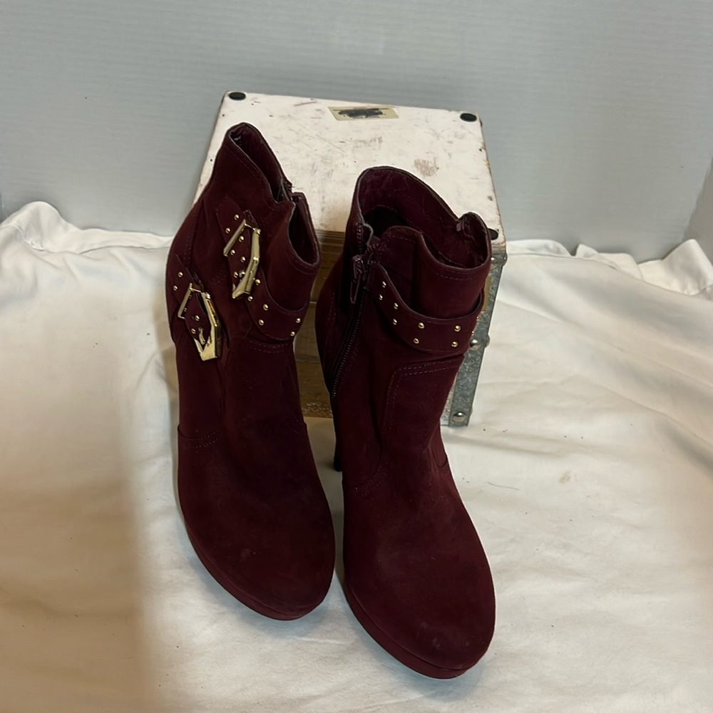GUESS platform booties. Sassy! Fun!